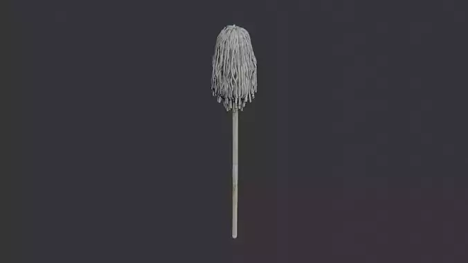 Mop Holder with Wooden Handle