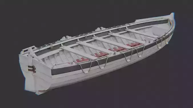 Lifeboat Deck Interior for Ship Scenes