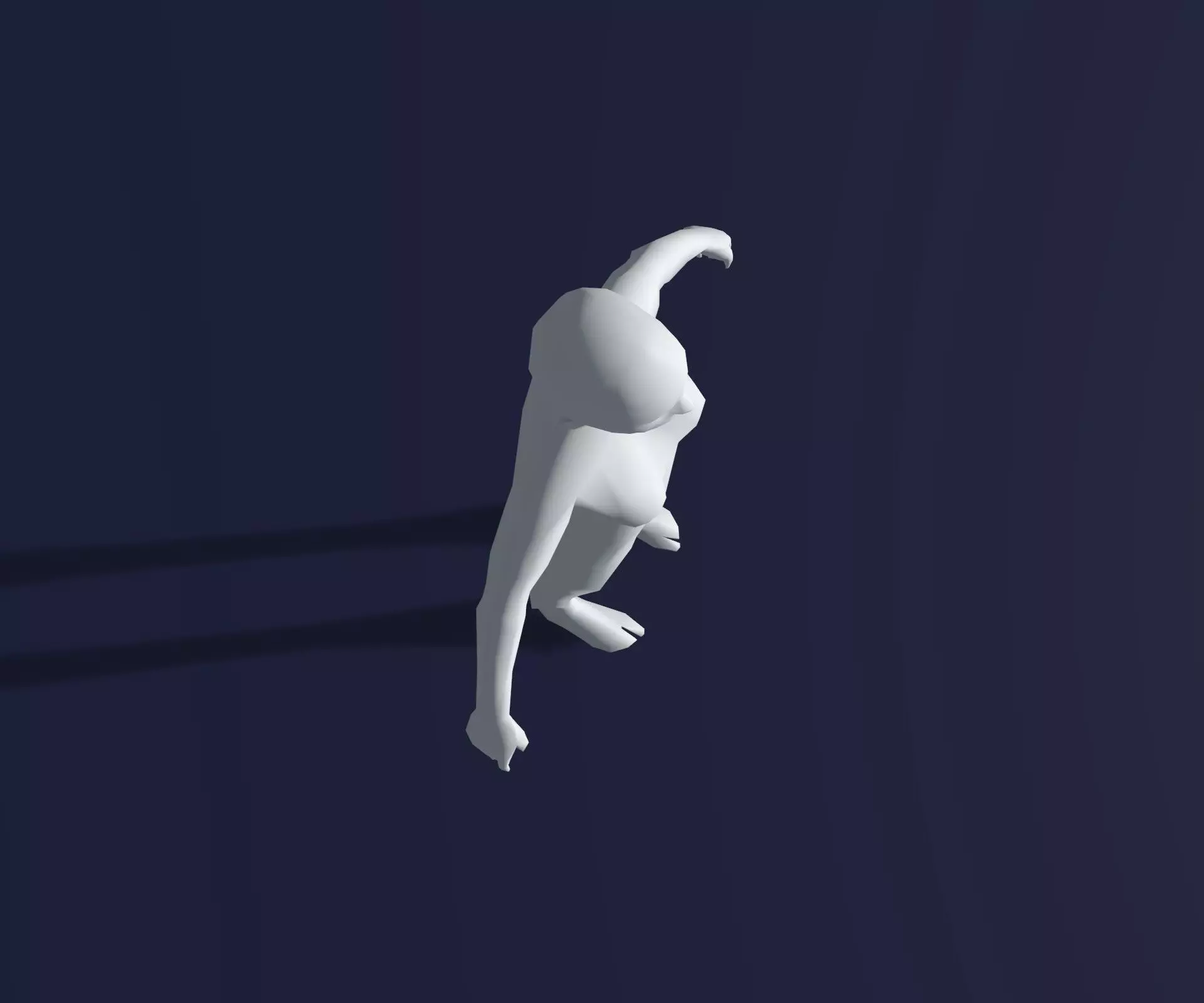 Animated Male Female Body Base Mesh 1K with 76 Sound Effects Low-poly 3D model_7