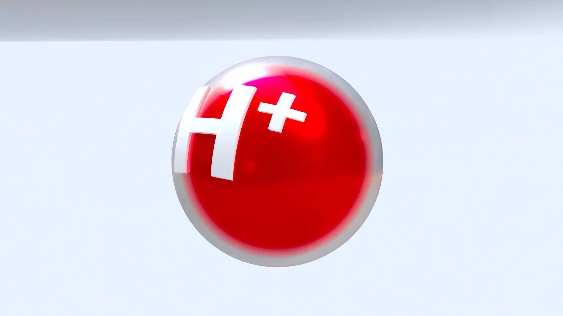 Hydrogen Proton Ion Low-poly 3D model_8