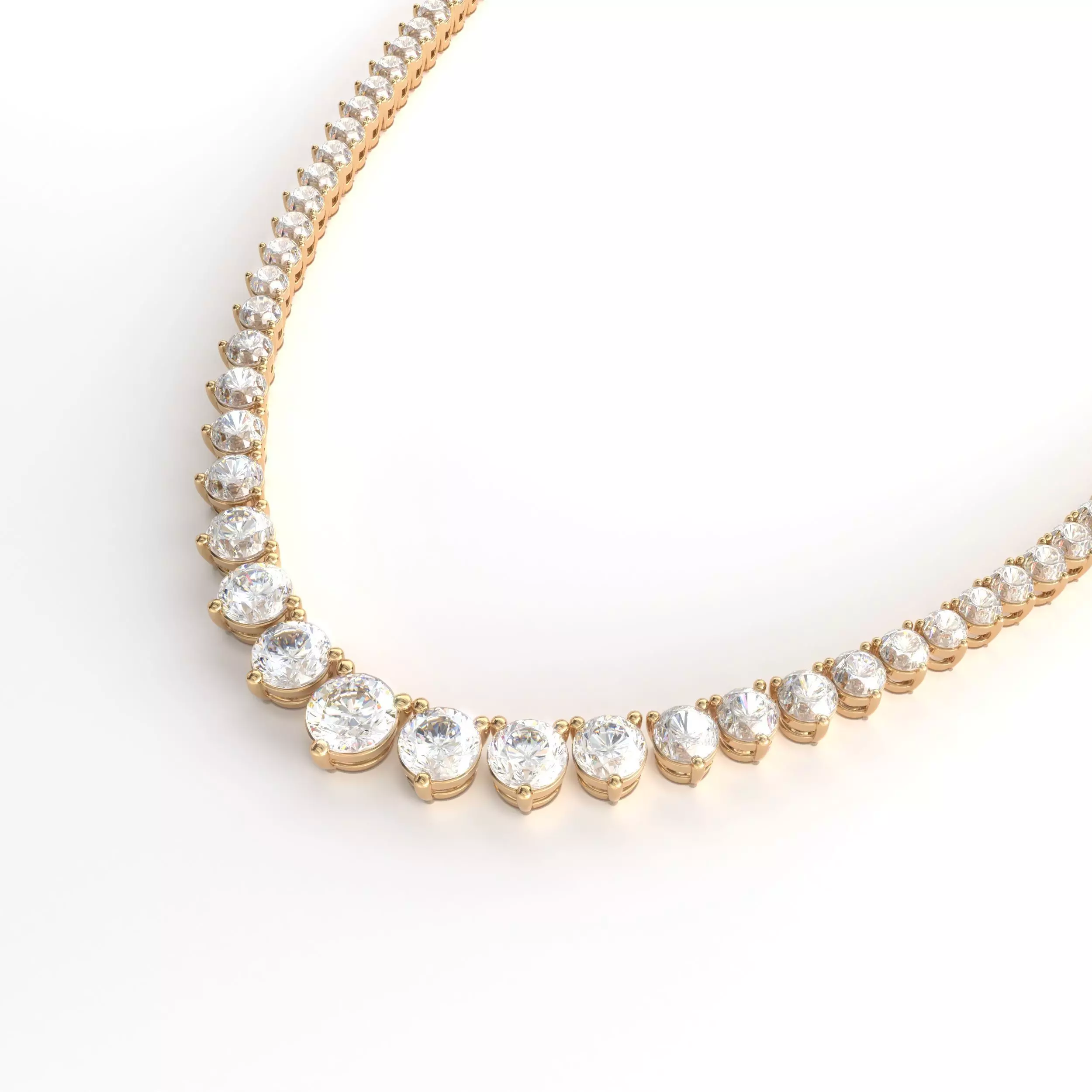 Diamond pendant 3D model for render 3Ds Max V-ray Free 3D model