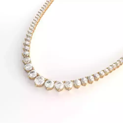 Diamond pendant 3D model for render 3Ds Max V-ray