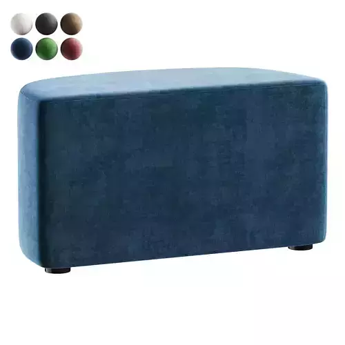 pouf blue