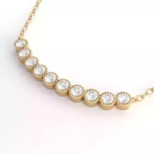 Diamond pendant 3D model for render 3Ds Max V-ray