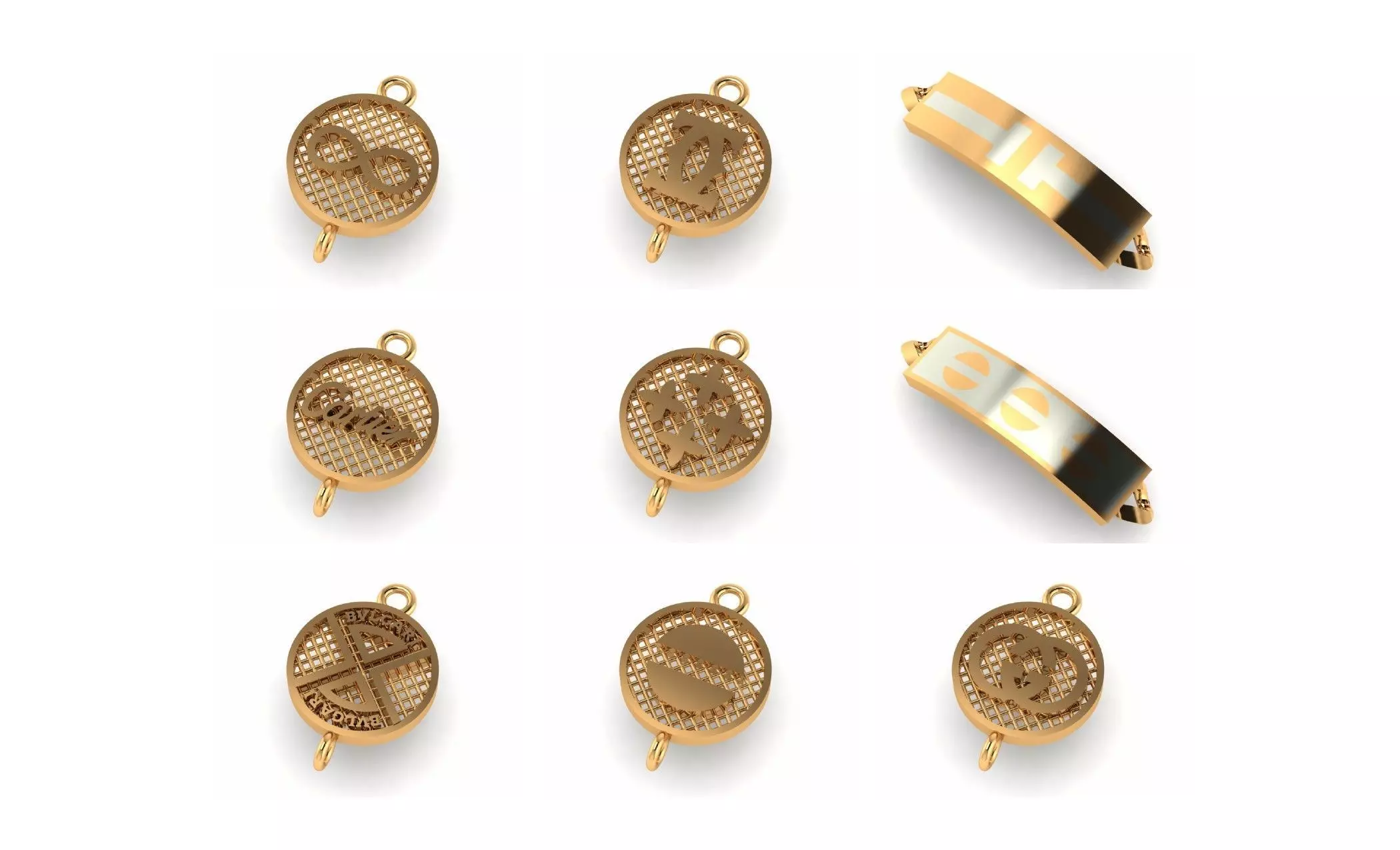 COLLECTION 750 CUBAN-LINK-CHAIN-BRACELETS- BULK  3D print model_79