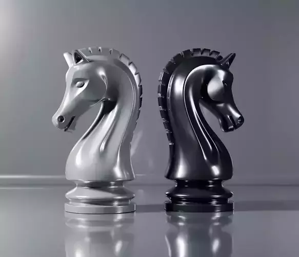 Simple Chess Knight Piece