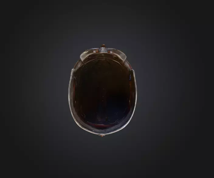 Viking Warrior Helmet Low-poly 3D model_15