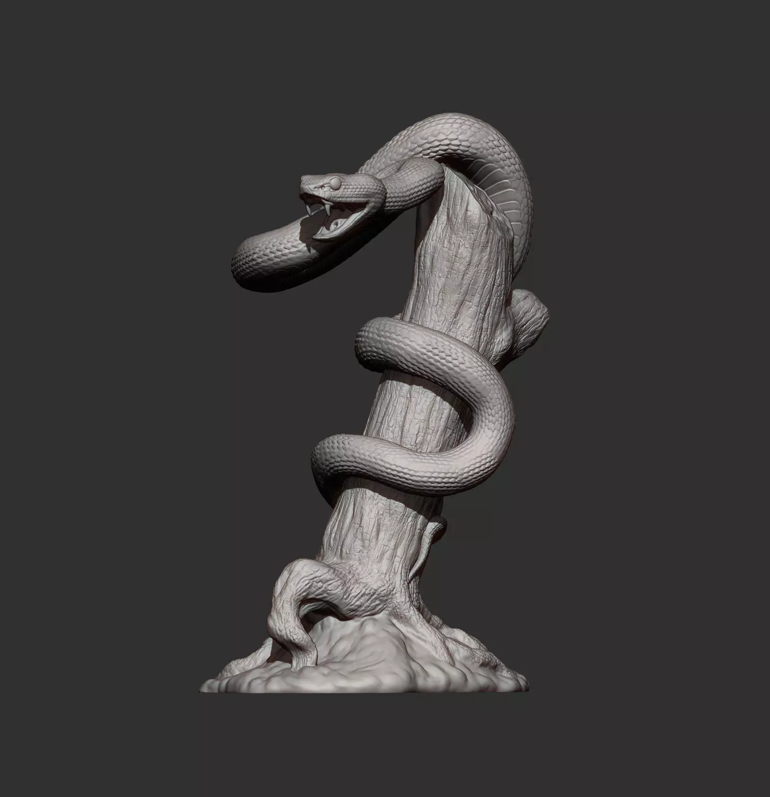 White-Lipped Keffiyeh 3D print model_12