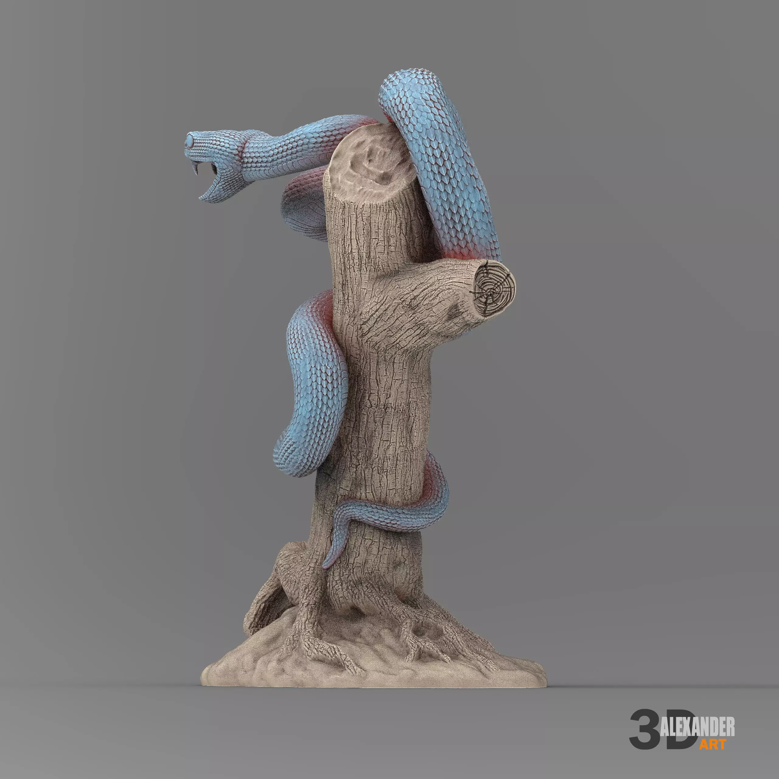 White-Lipped Keffiyeh 3D print model_5