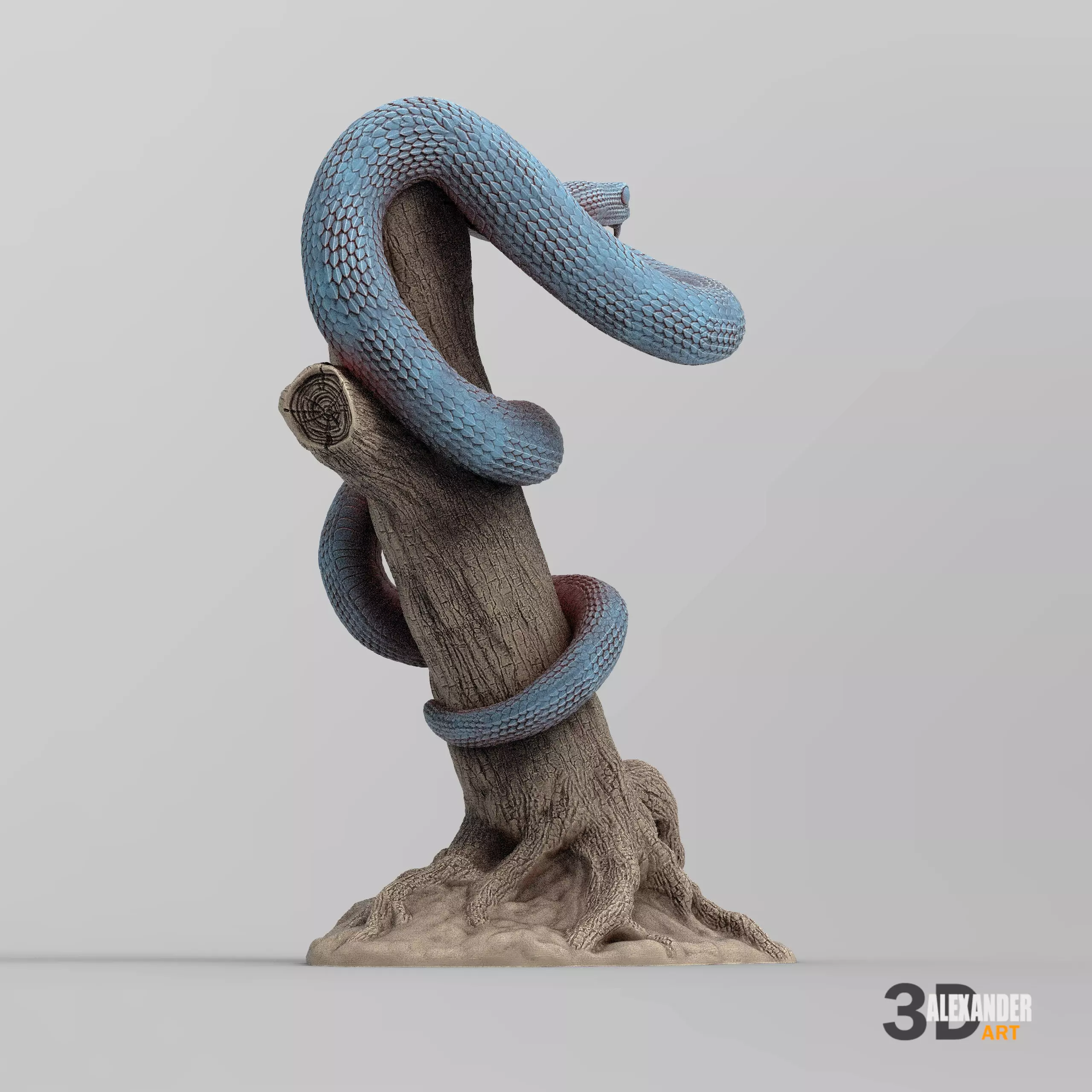 White-Lipped Keffiyeh 3D print model_6