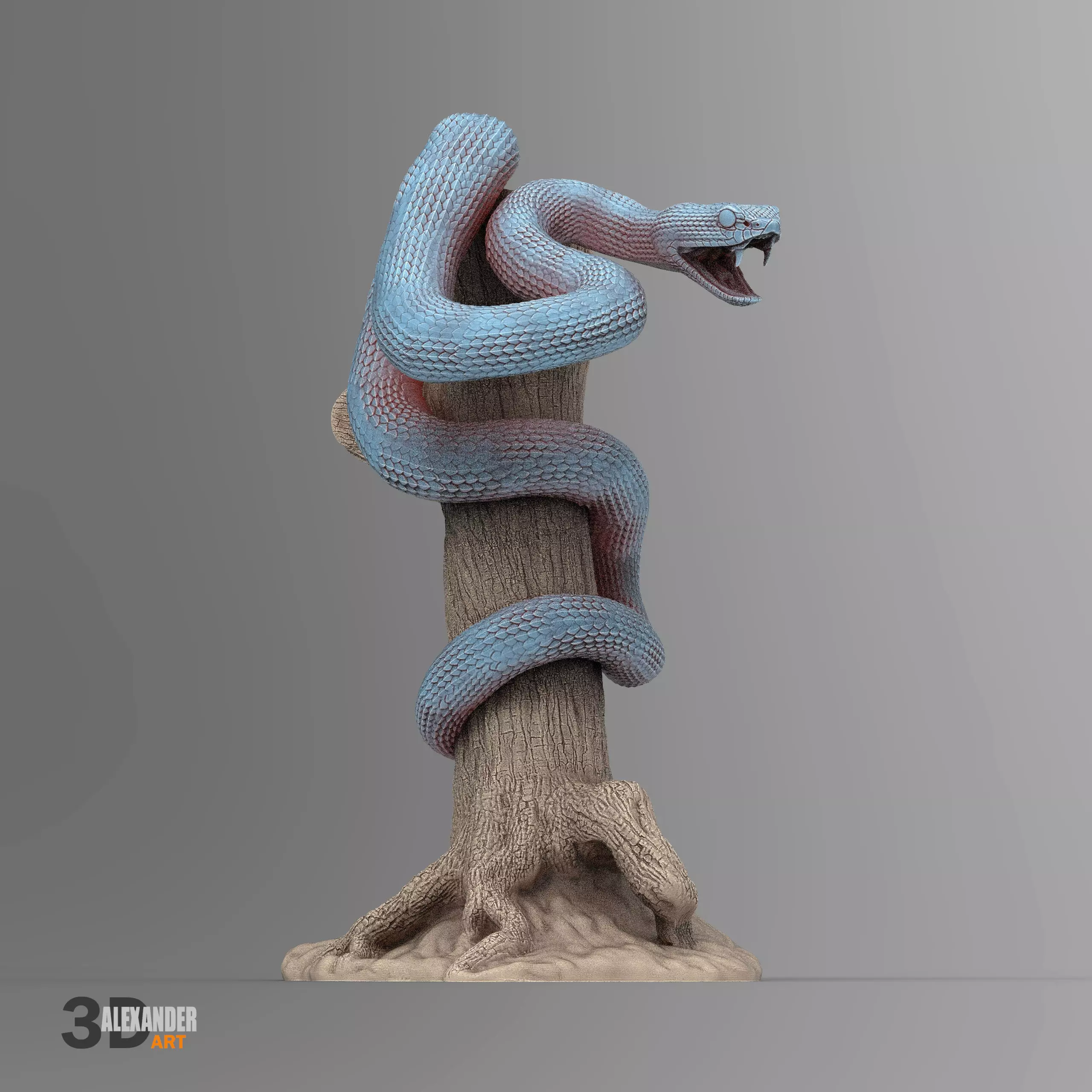 White-Lipped Keffiyeh 3D print model_2