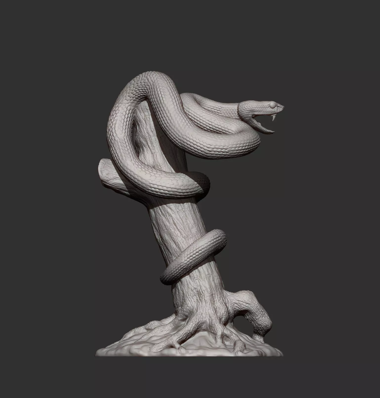 White-Lipped Keffiyeh 3D print model_8