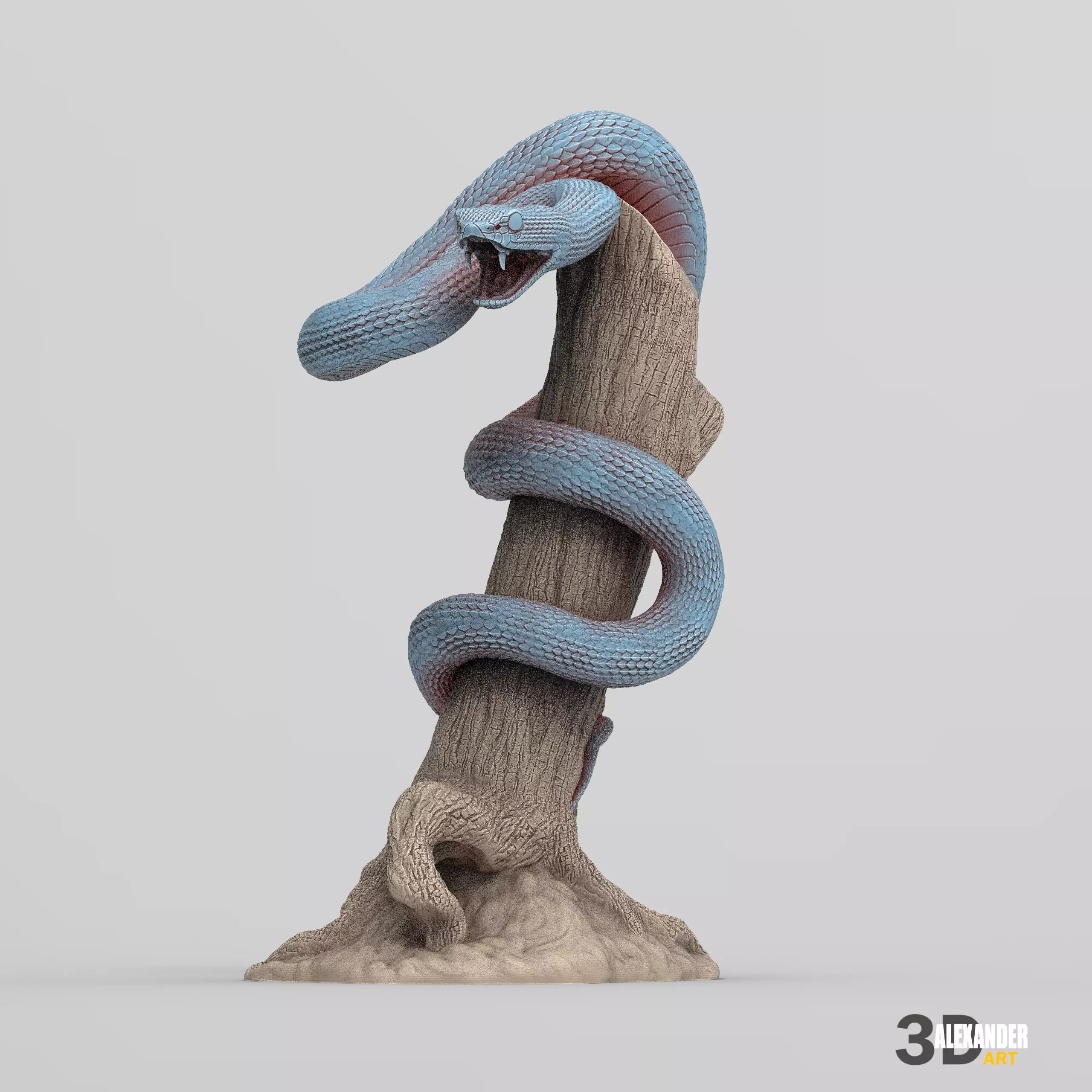 White-Lipped Keffiyeh 3D print model_4