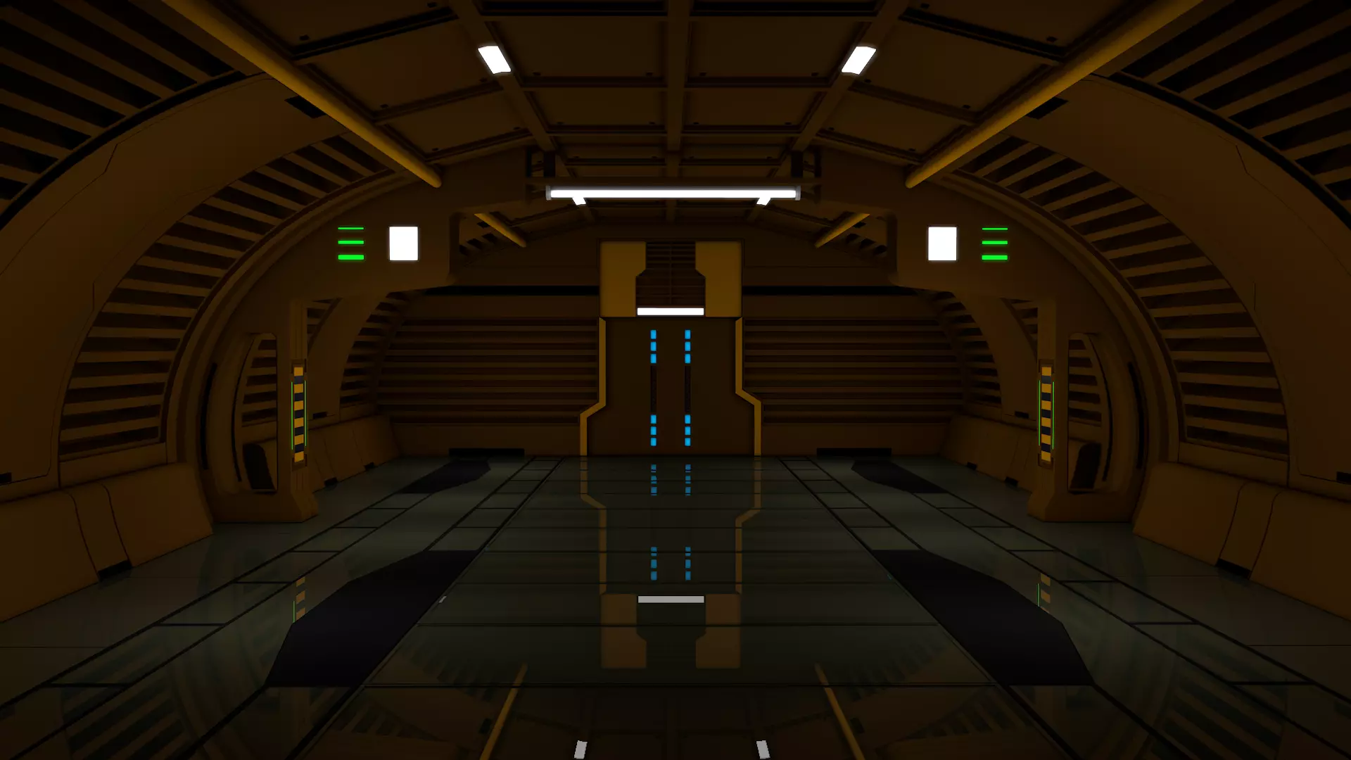 Sci Fi Interior 3D model_1