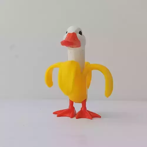 Duck head Banana body Duck banana MULTIPARTS