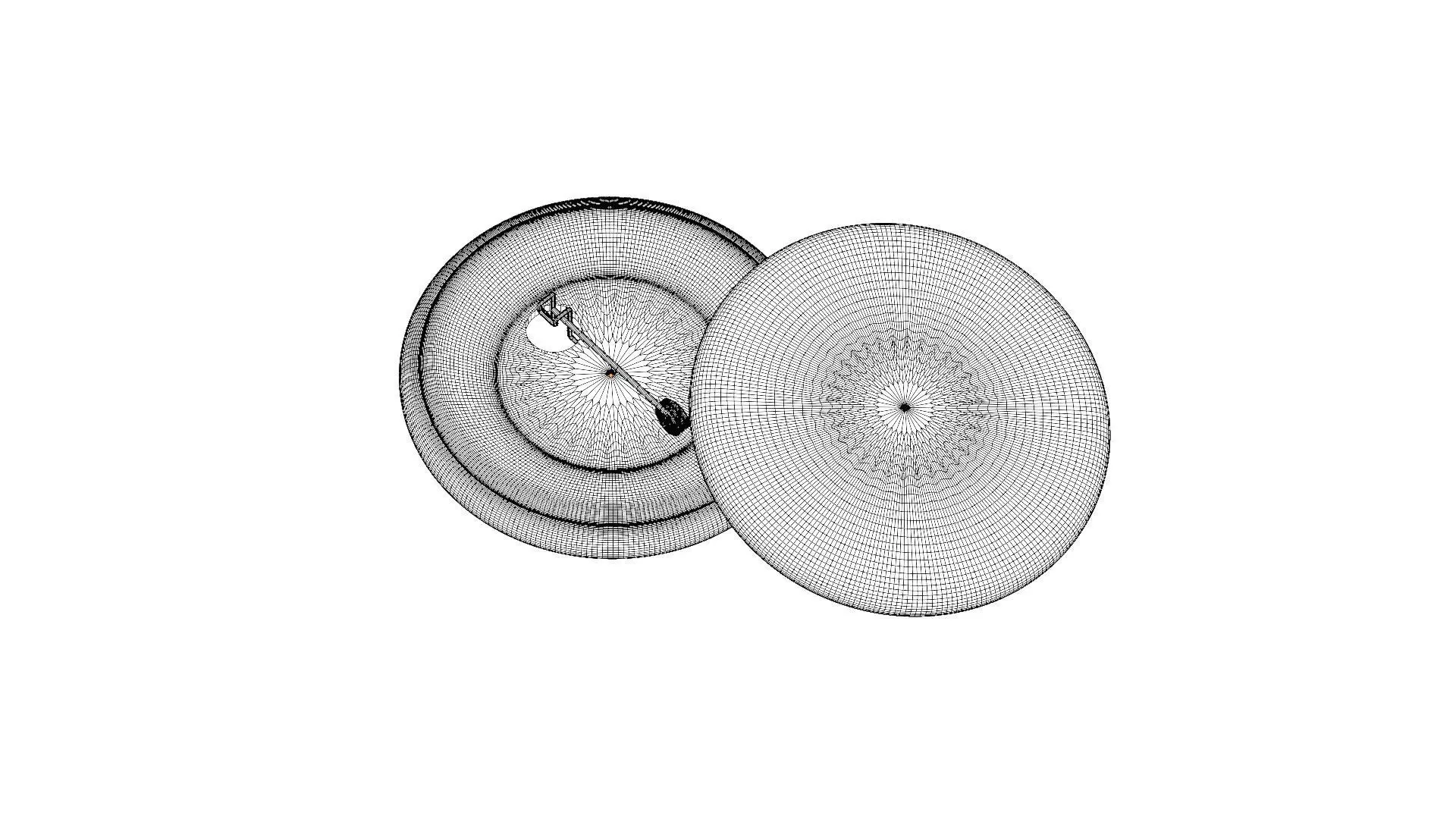 Emo Music Fashion Badges 3D print model_16