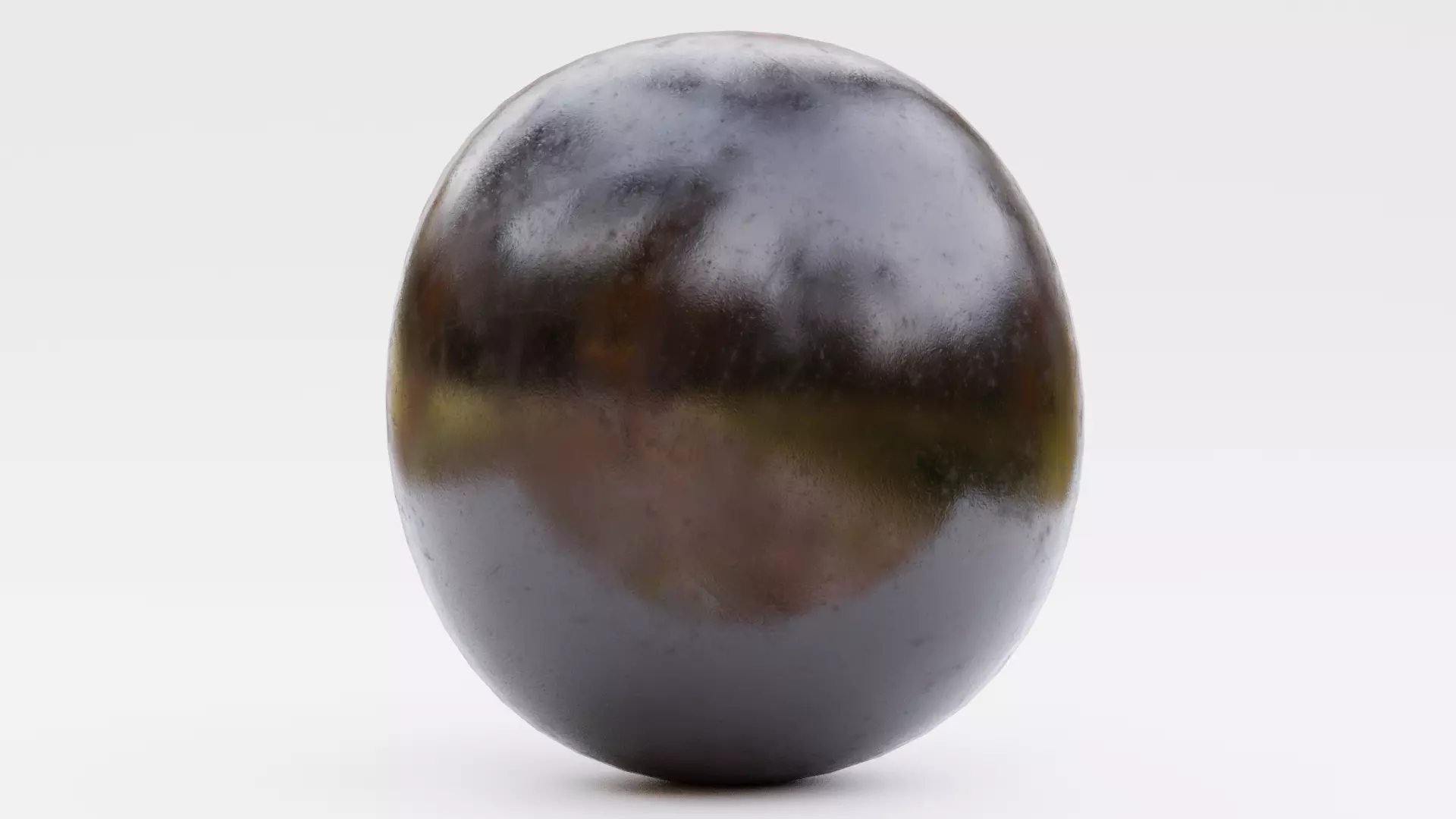 Black Pearl Low-poly 3D model_1