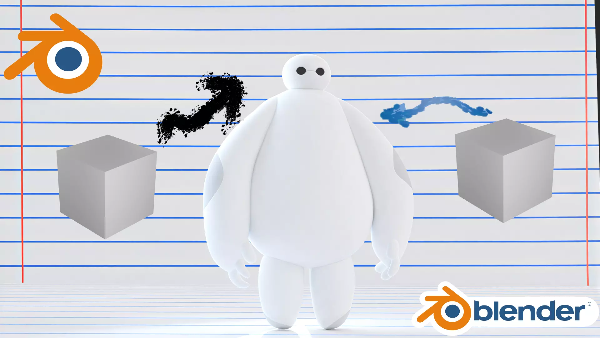 BAYMAX Low-poly 3D model