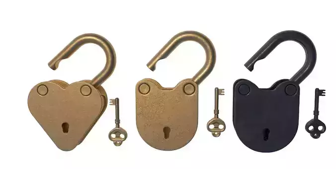 Padlock Gold collection