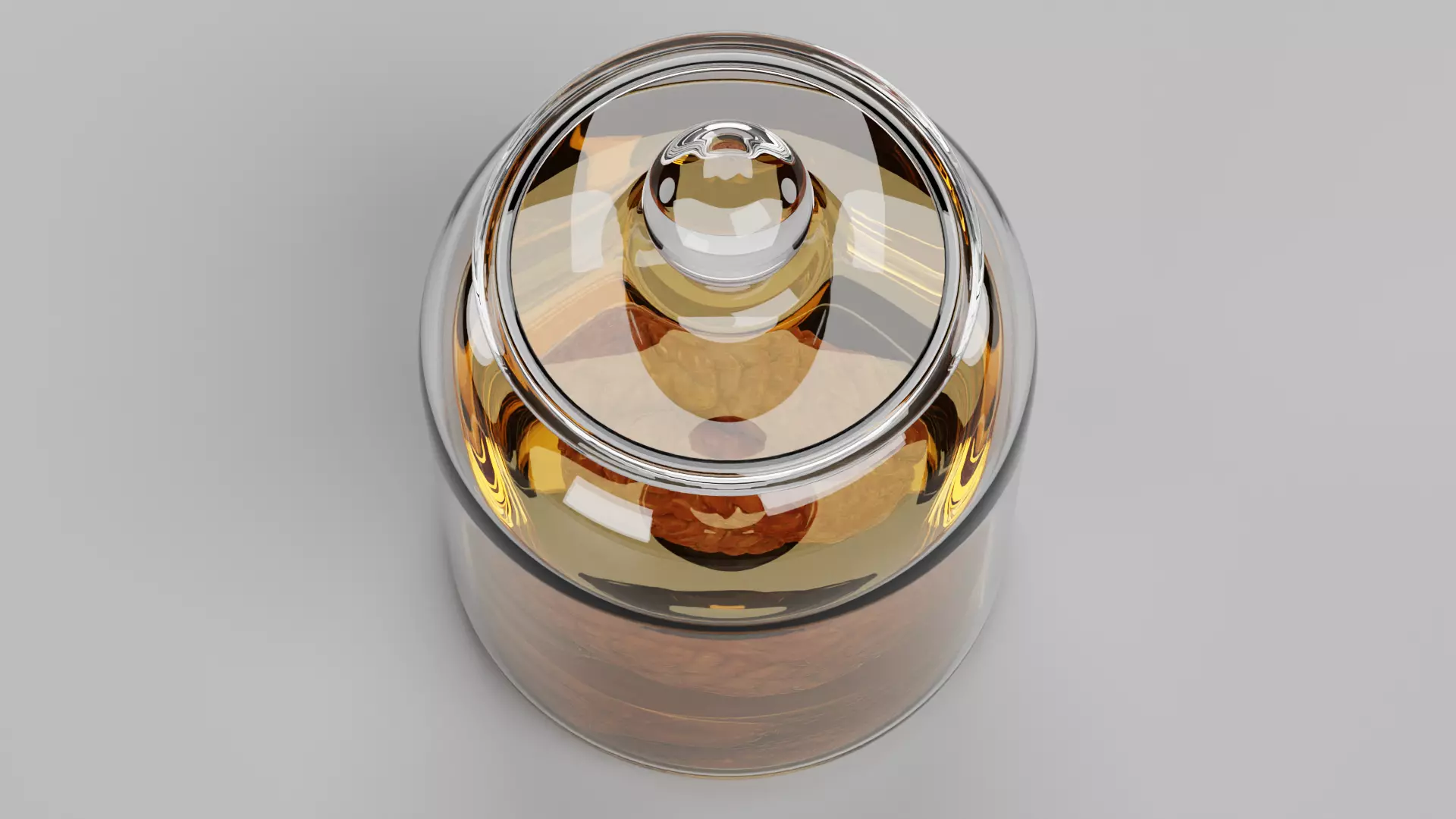 -Realistic Brain in Jar- 3D model_4