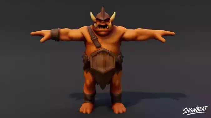 Bronze Ogre T-Pose