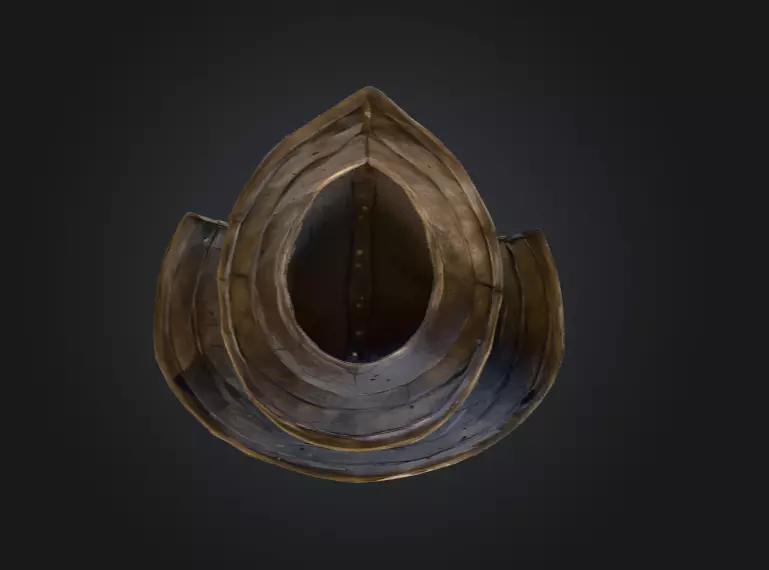 Viking Guardian Helm Low-poly 3D model_17