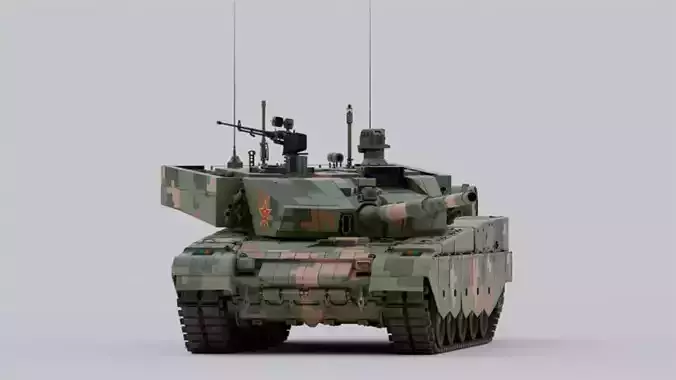 ZTZ-99A-Chinese-MBT Military Tank
