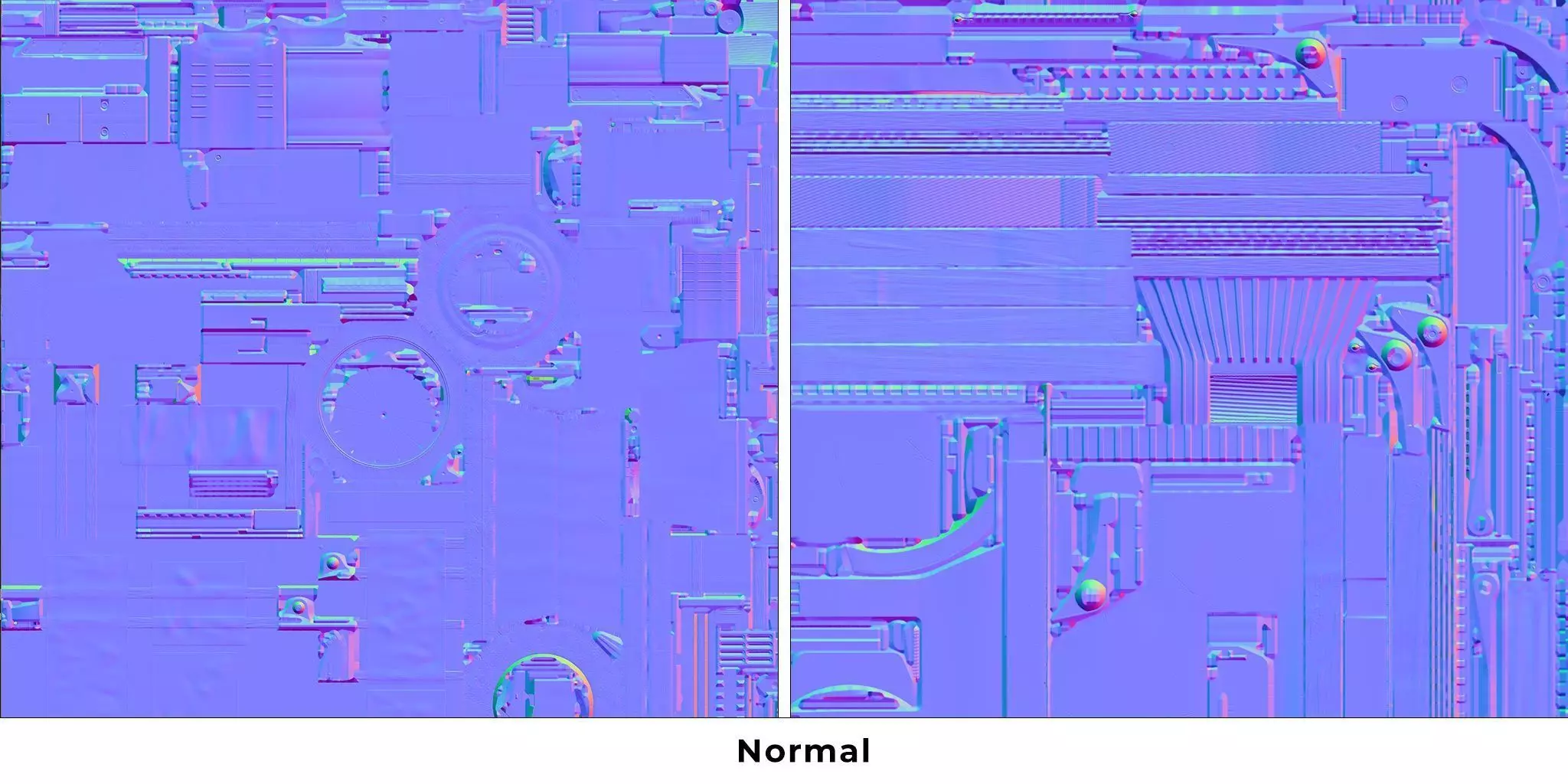AT4 disposable anti-tank grenade launcher Low-poly 3D model_39