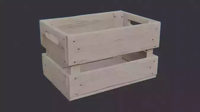 Wooden Shipping Crate Prop