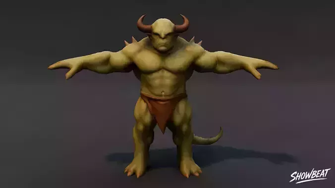 Feral Ogre V03 T-Pose