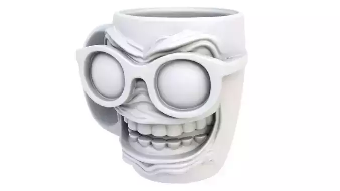 Glasses mug