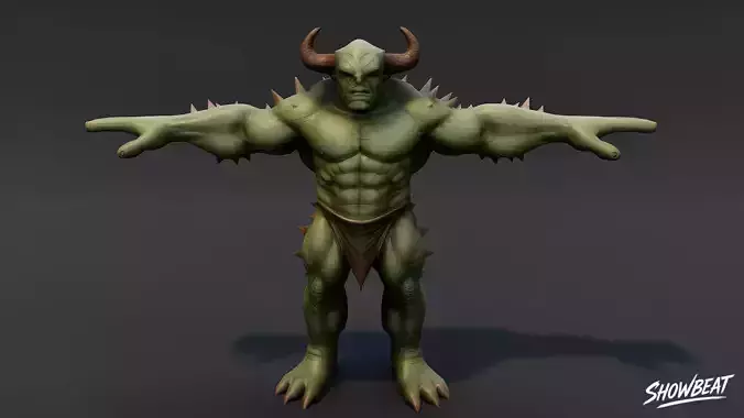 Feral Ogre V04 T-Pose