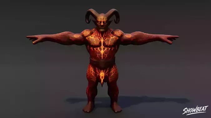 Magma Ogre T-Pose