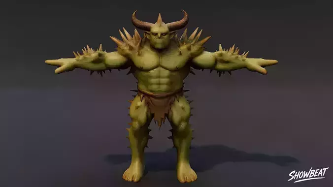 Spiked Ogre T-Pose