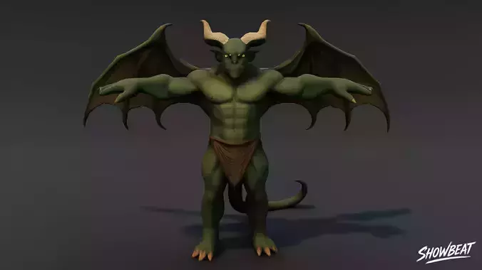 Winged Ogre T-Pose