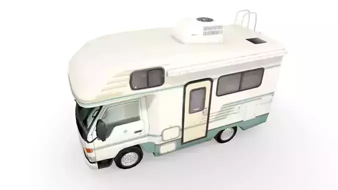 1999 Toyota Camroad RV lowpoly
