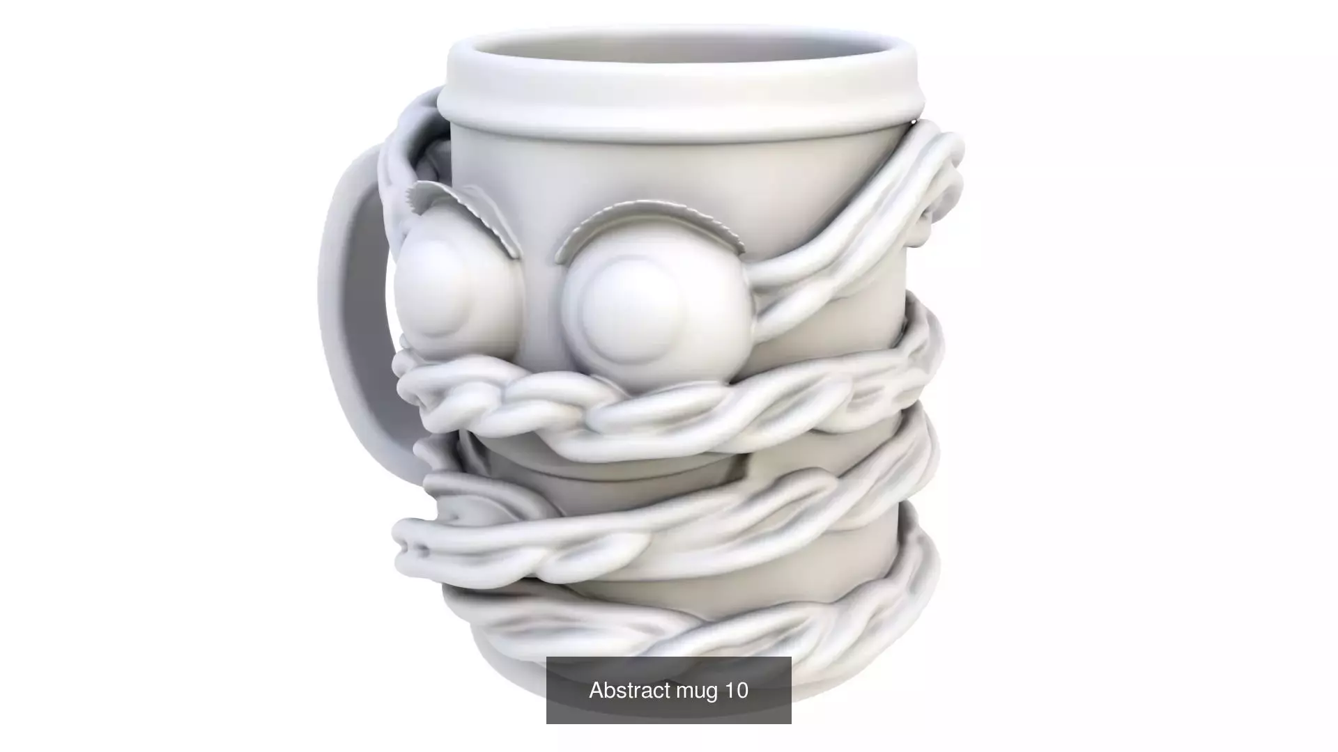 Collection of abstract emotional collectible mugs vol 04 _33