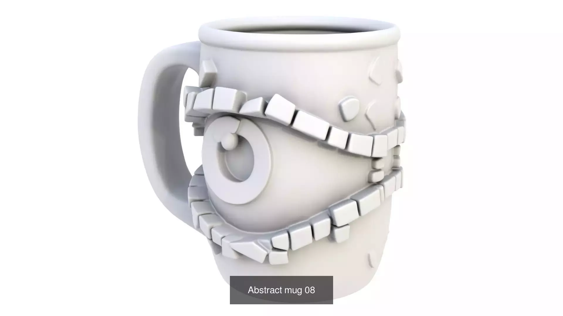 Collection of abstract emotional collectible mugs vol 04 _26