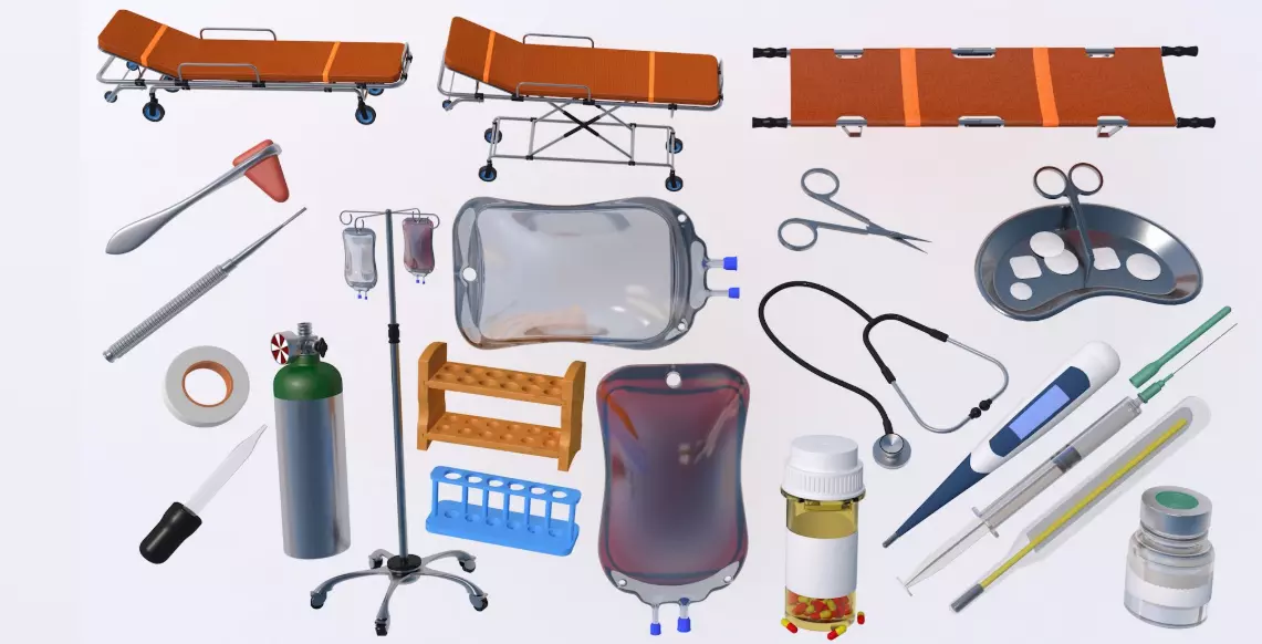 Medical Collection 4 3D model_0