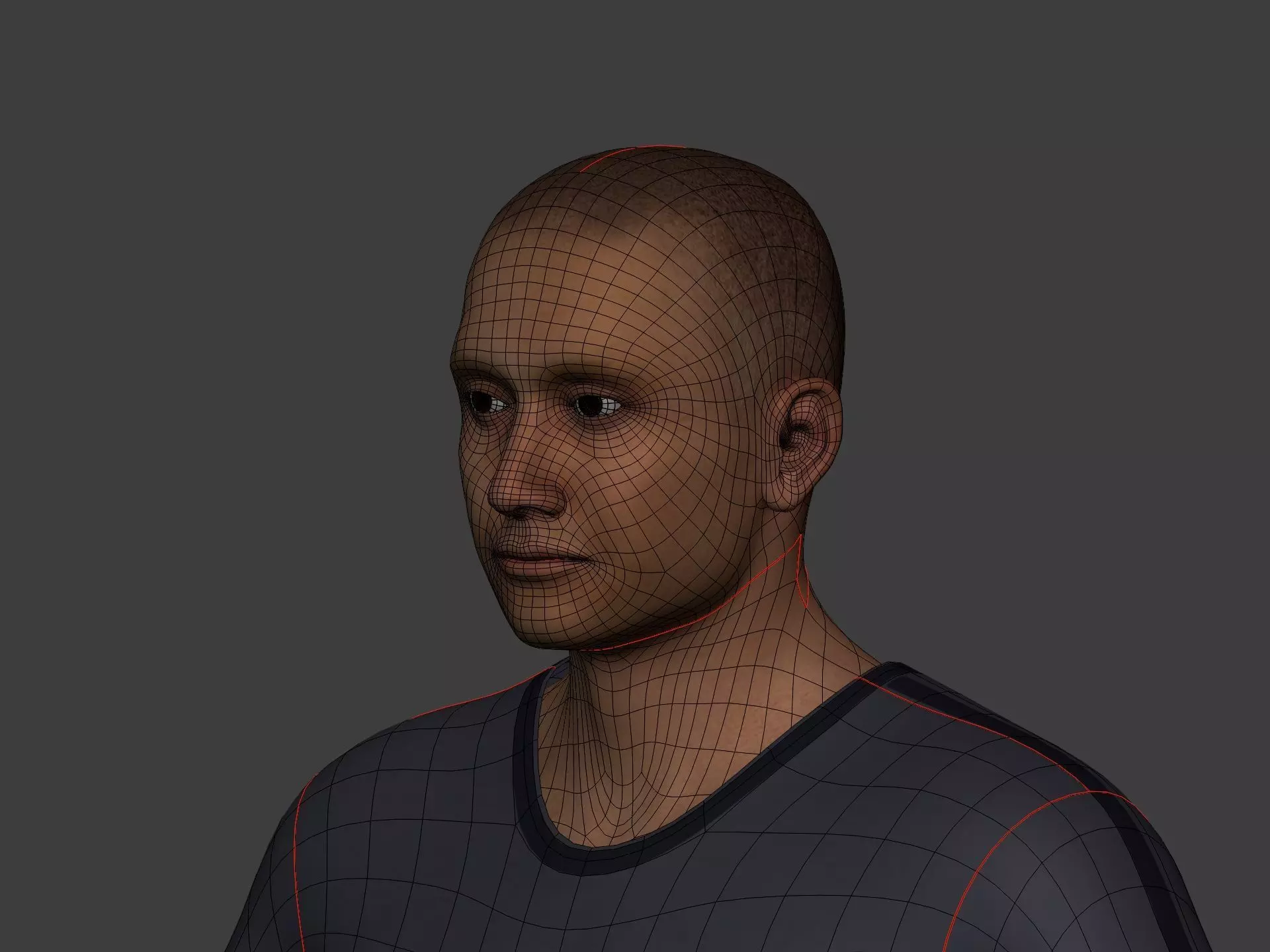 People Collection Low-poly 3D model_8