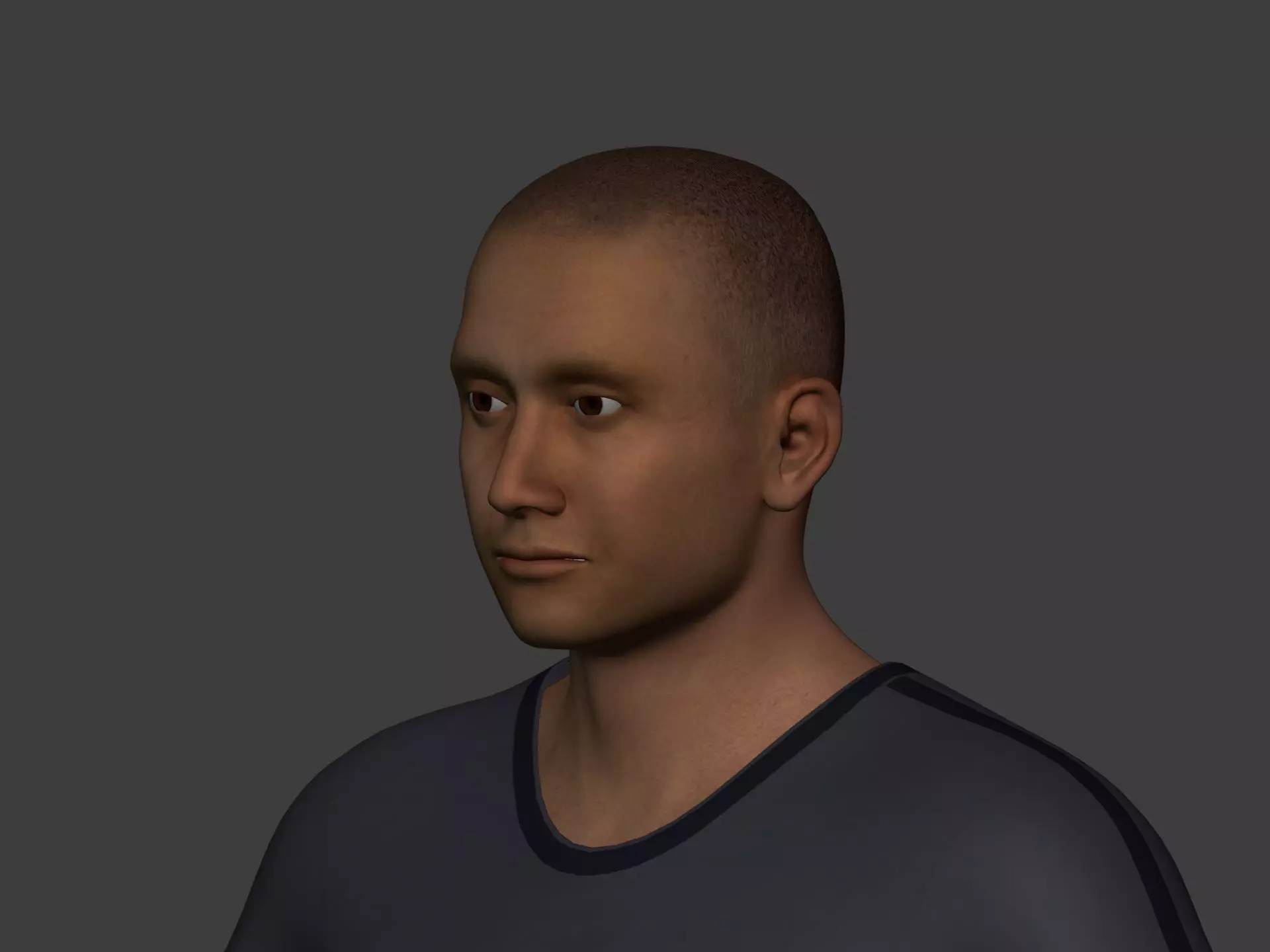 People Collection Low-poly 3D model_7