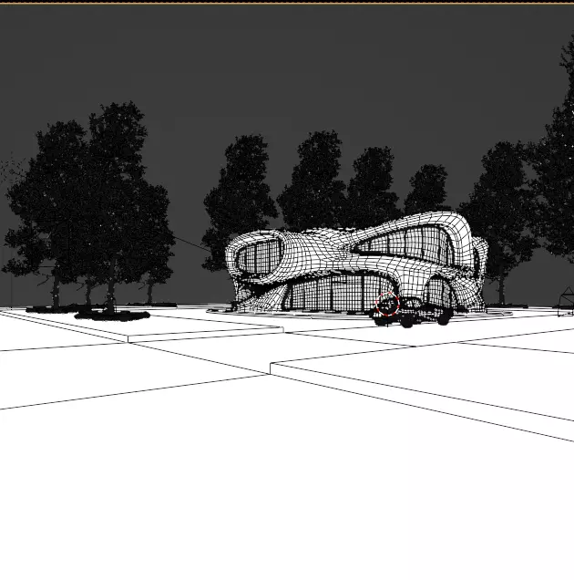 Organic building 3D model_20