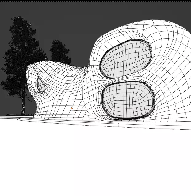 Organic building 3D model_19