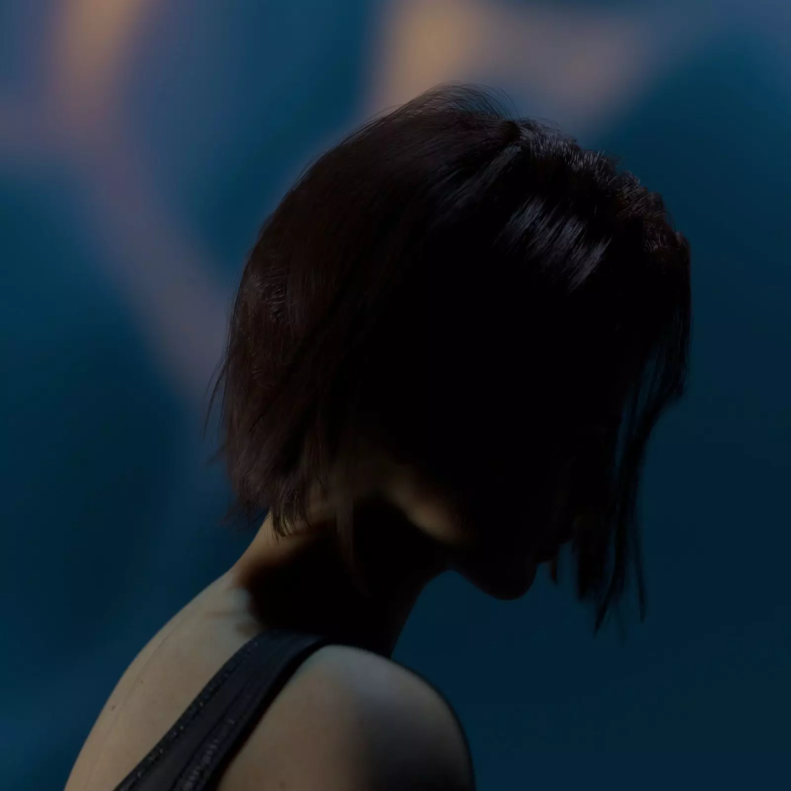 Sarah - Advanced Rigged Female Low-poly 3D model_14