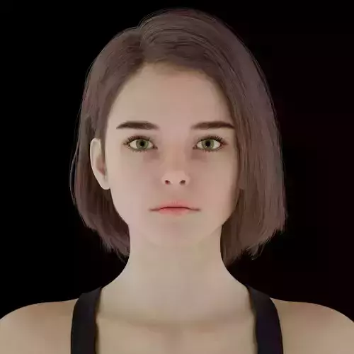 Sarah - Advanced Rigged Female Low-poly 3D model Sarah - Advanced Rigged Female Low-poly 3D model