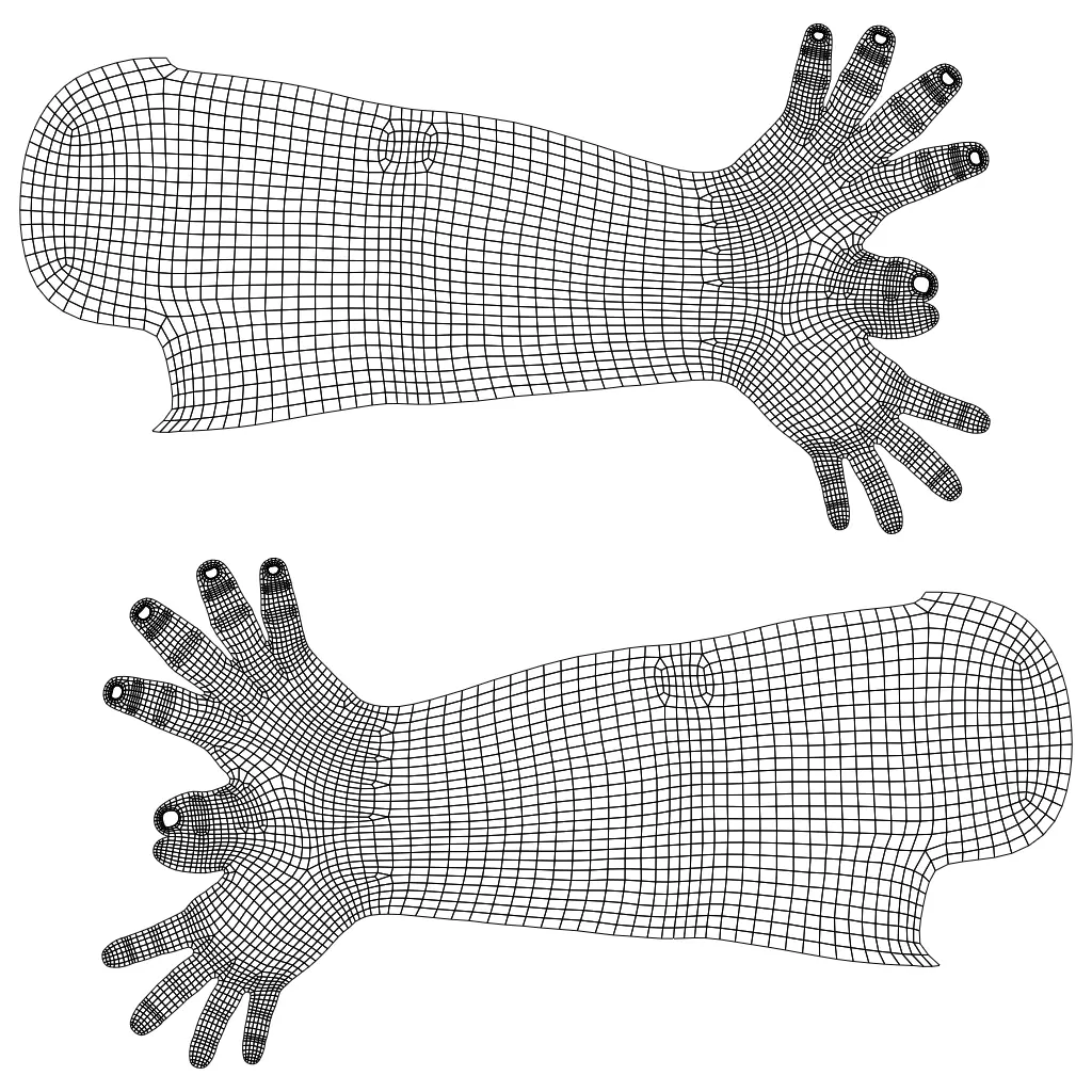 Sarah - Advanced Rigged Female Low-poly 3D model_51