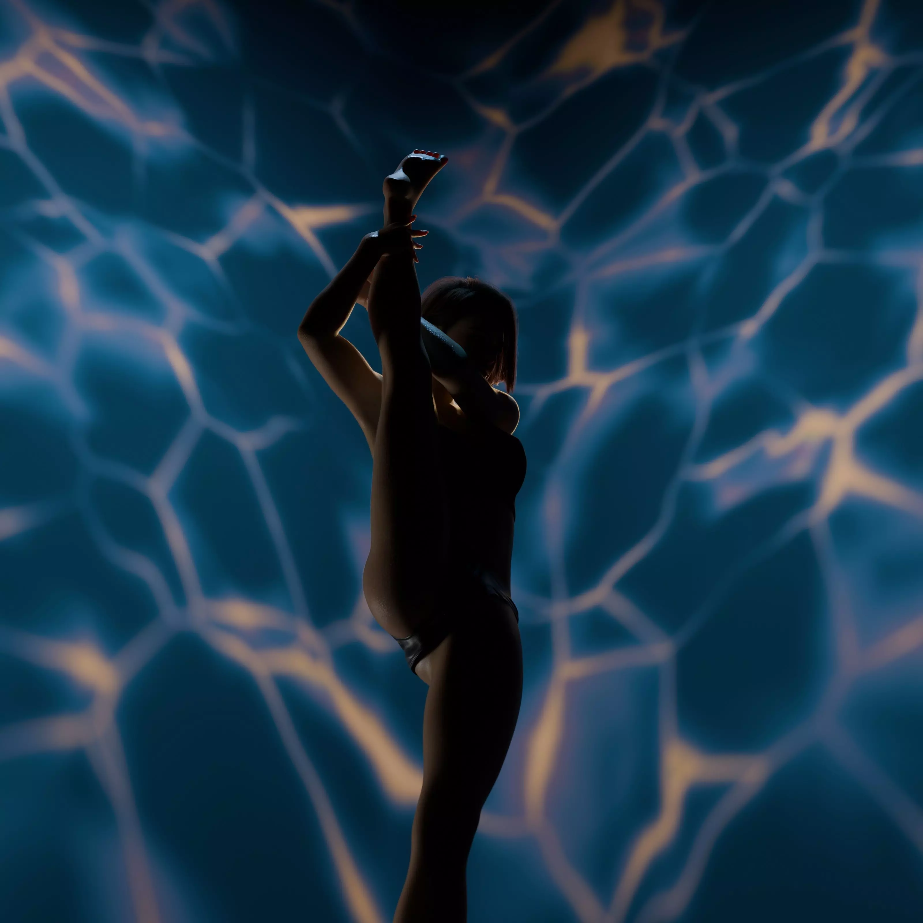 Sarah - Advanced Rigged Female Low-poly 3D model_19