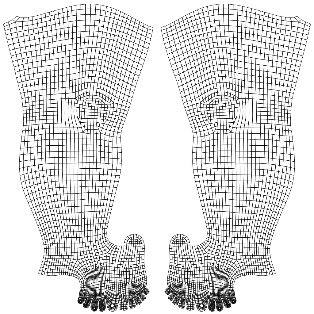 Sarah - Advanced Rigged Female Low-poly 3D model_50