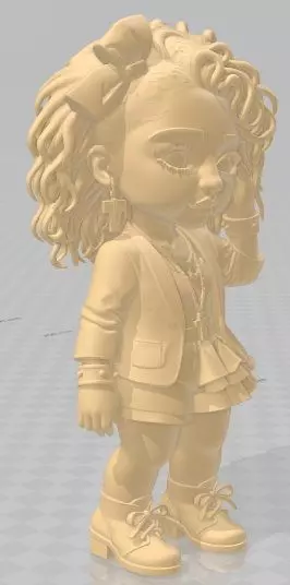 Na Na Na Surprise - Madonna Printable Doll 3D print model_2