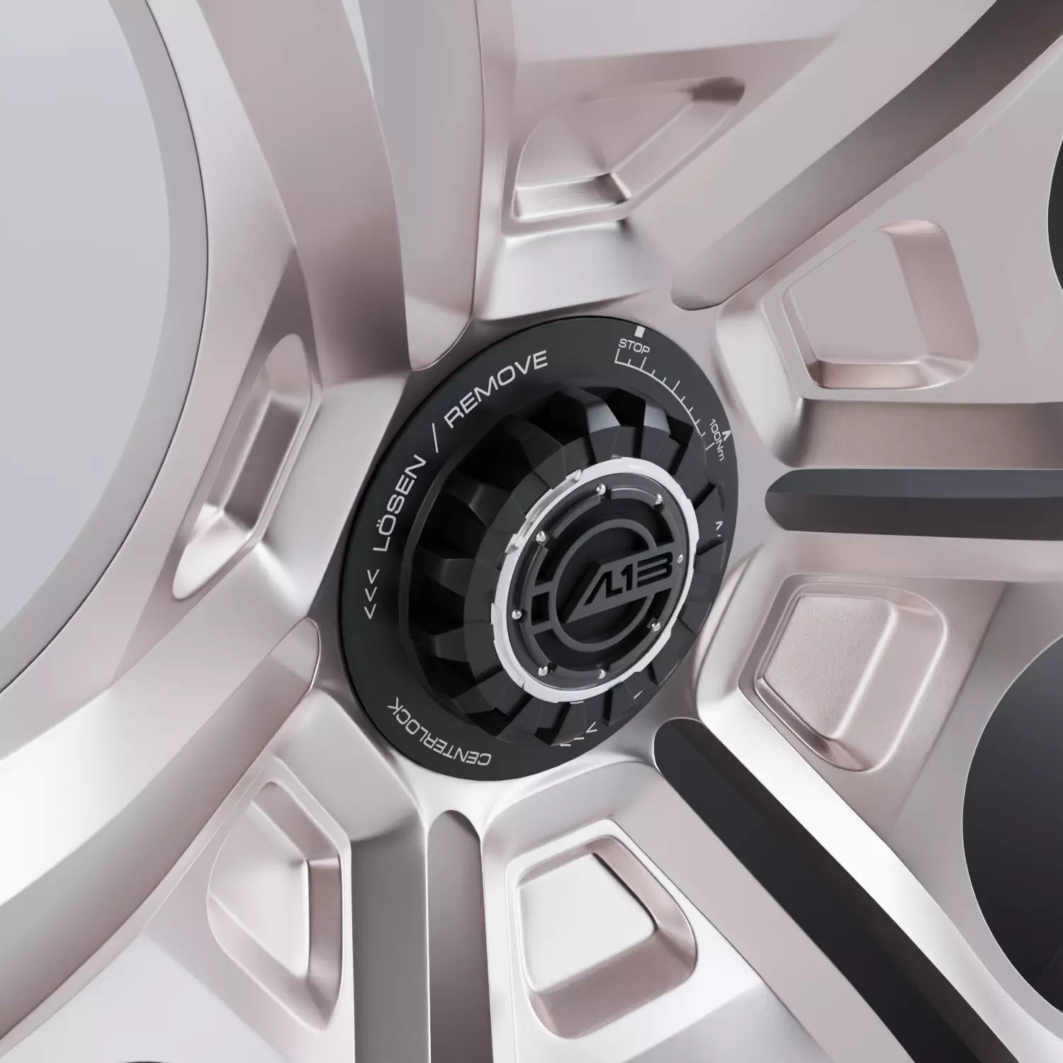AL13 R110 Centerlock wheel 3D model_2